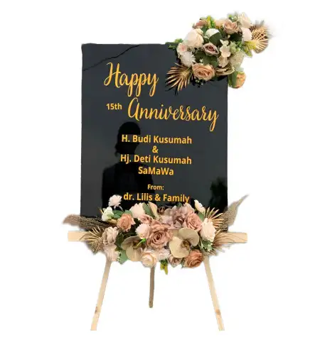 Papan Bunga Akrilik Wuwuharjo